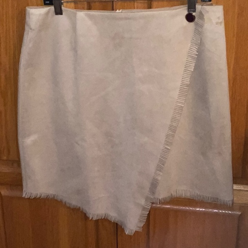 Suede Skirt